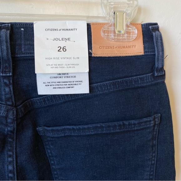 CITIZENS OF HUMANITY •NWT Jolene High Rise Vintage Slim - Picture 5 of 13
